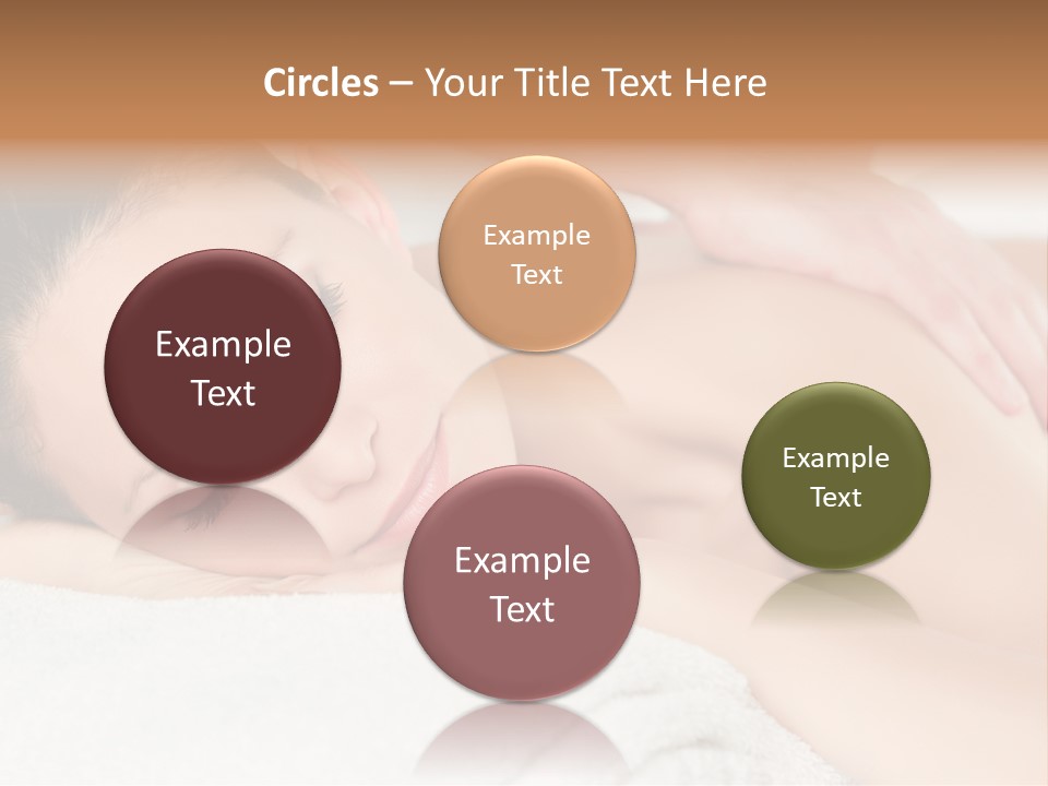 Beauty Therapy Lady PowerPoint Template