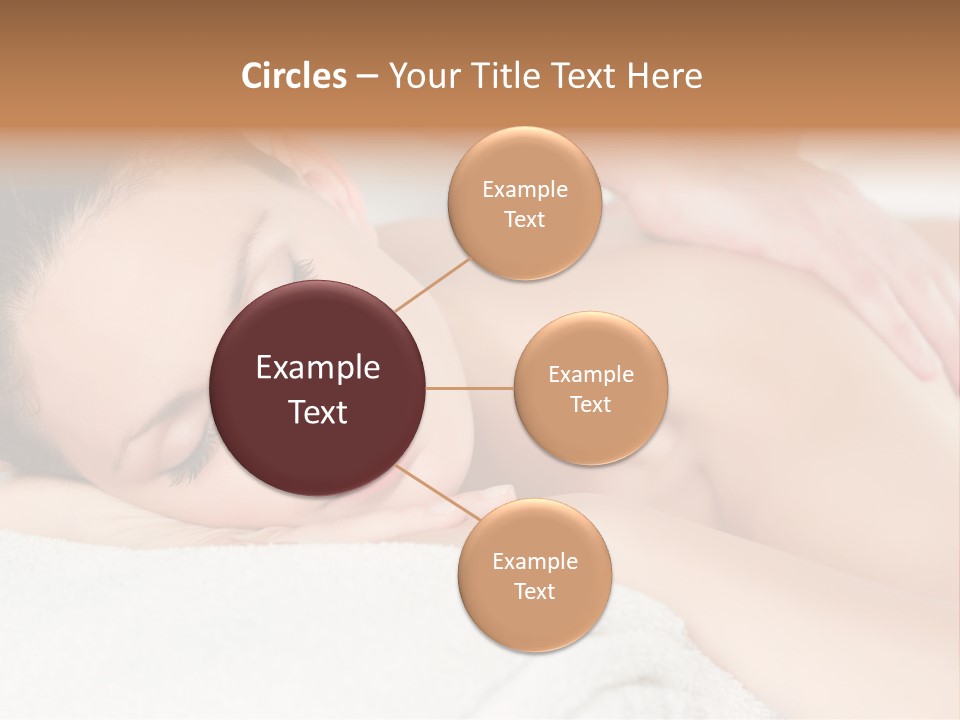 Beauty Therapy Lady PowerPoint Template