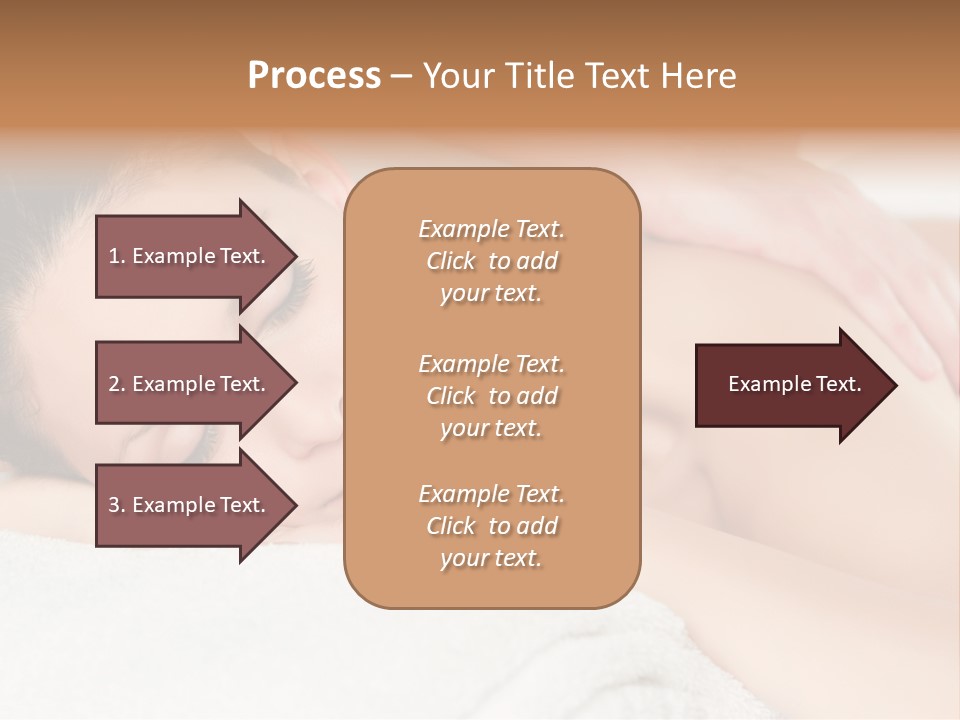 Beauty Therapy Lady PowerPoint Template