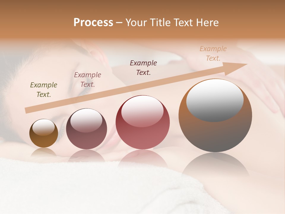 Beauty Therapy Lady PowerPoint Template