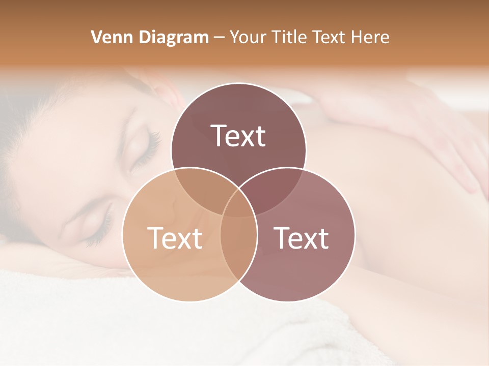 Beauty Therapy Lady PowerPoint Template
