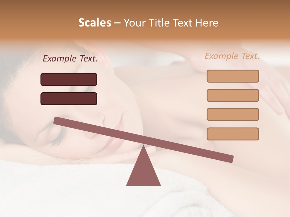 Beauty Therapy Lady PowerPoint Template