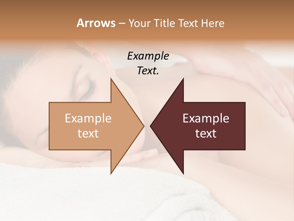 Beauty Therapy Lady PowerPoint Template