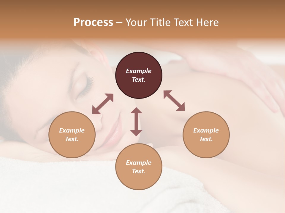 Beauty Therapy Lady PowerPoint Template