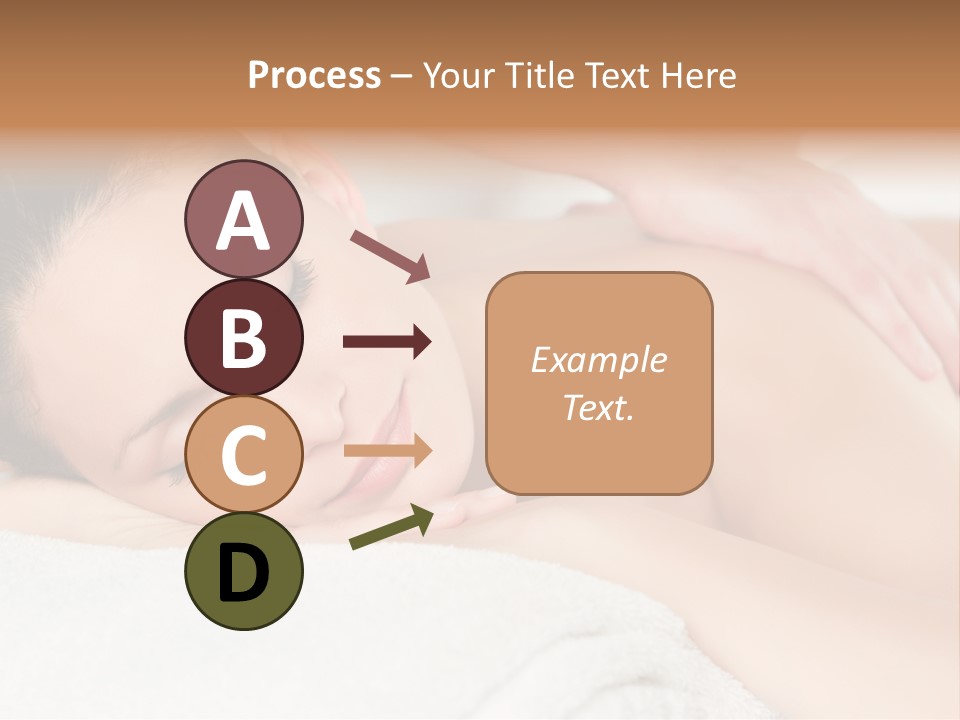 Beauty Therapy Lady PowerPoint Template