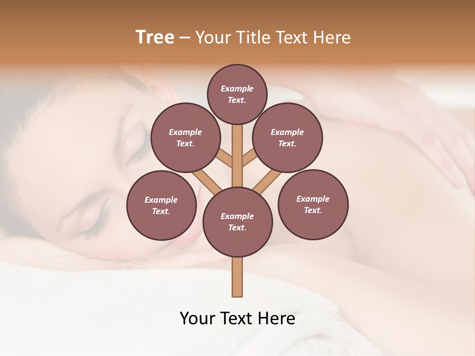 Beauty Therapy Lady PowerPoint Template