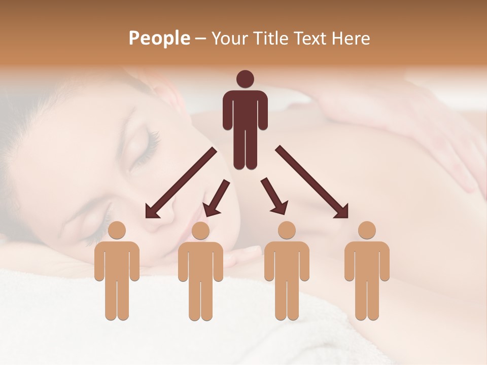 Beauty Therapy Lady PowerPoint Template