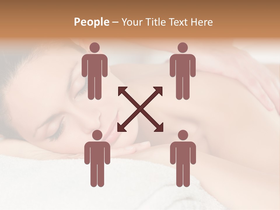 Beauty Therapy Lady PowerPoint Template