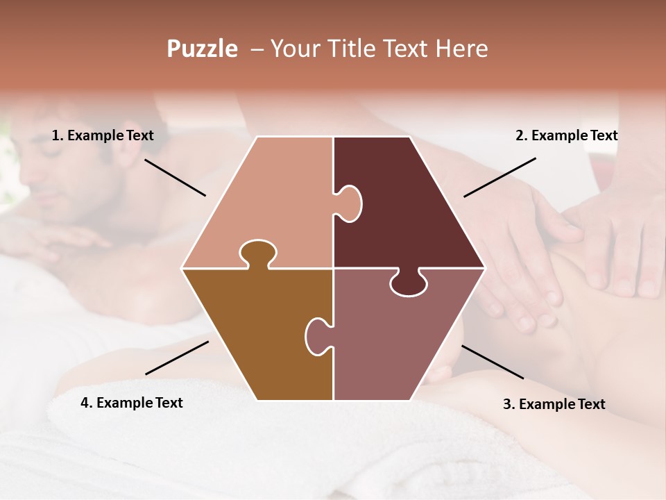 Towel Wellbeing Care PowerPoint Template