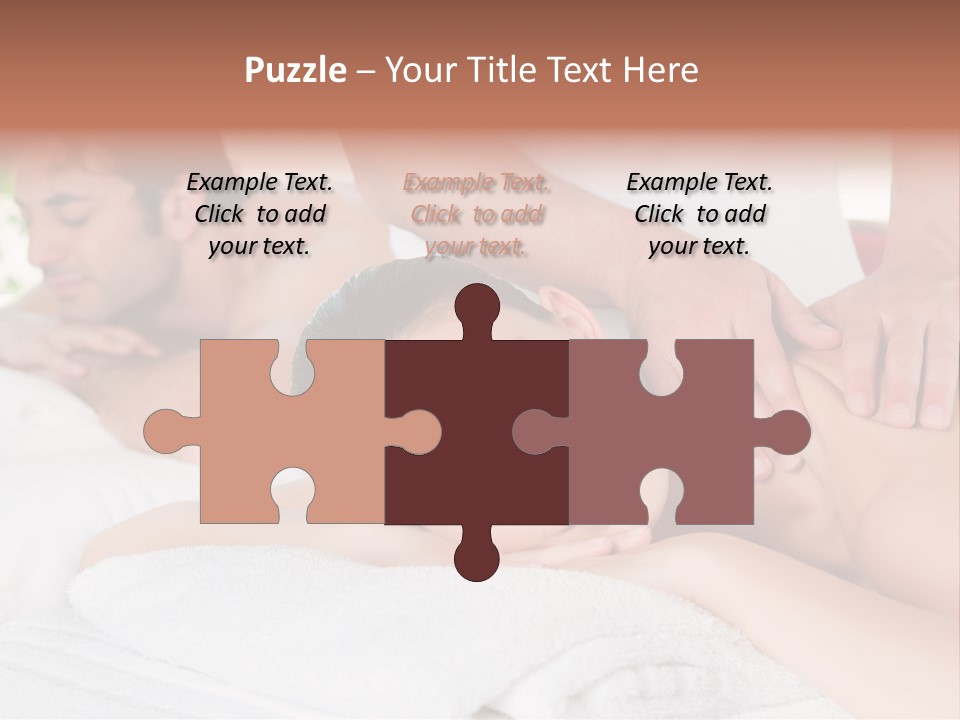 Towel Wellbeing Care PowerPoint Template