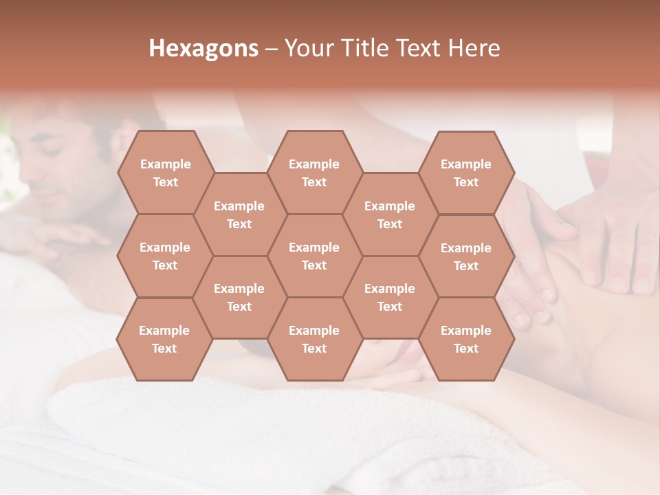 Towel Wellbeing Care PowerPoint Template