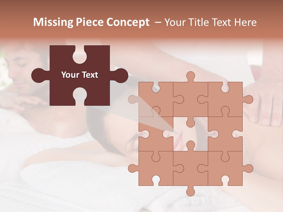 Towel Wellbeing Care PowerPoint Template