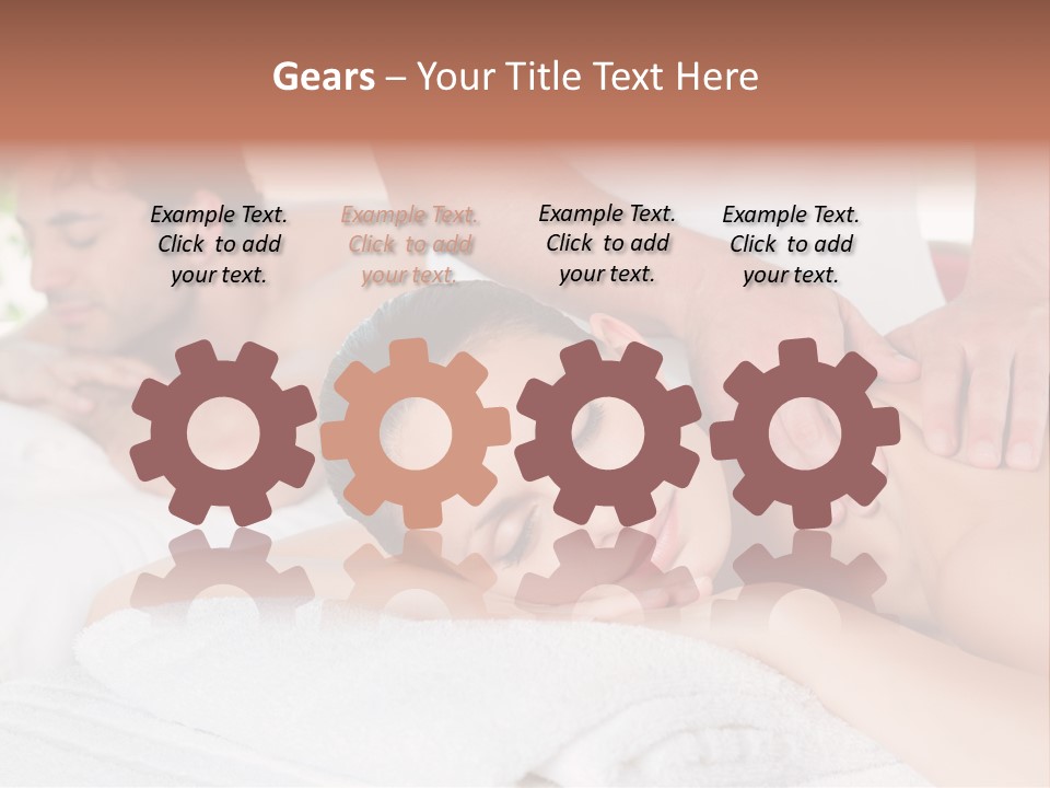 Towel Wellbeing Care PowerPoint Template