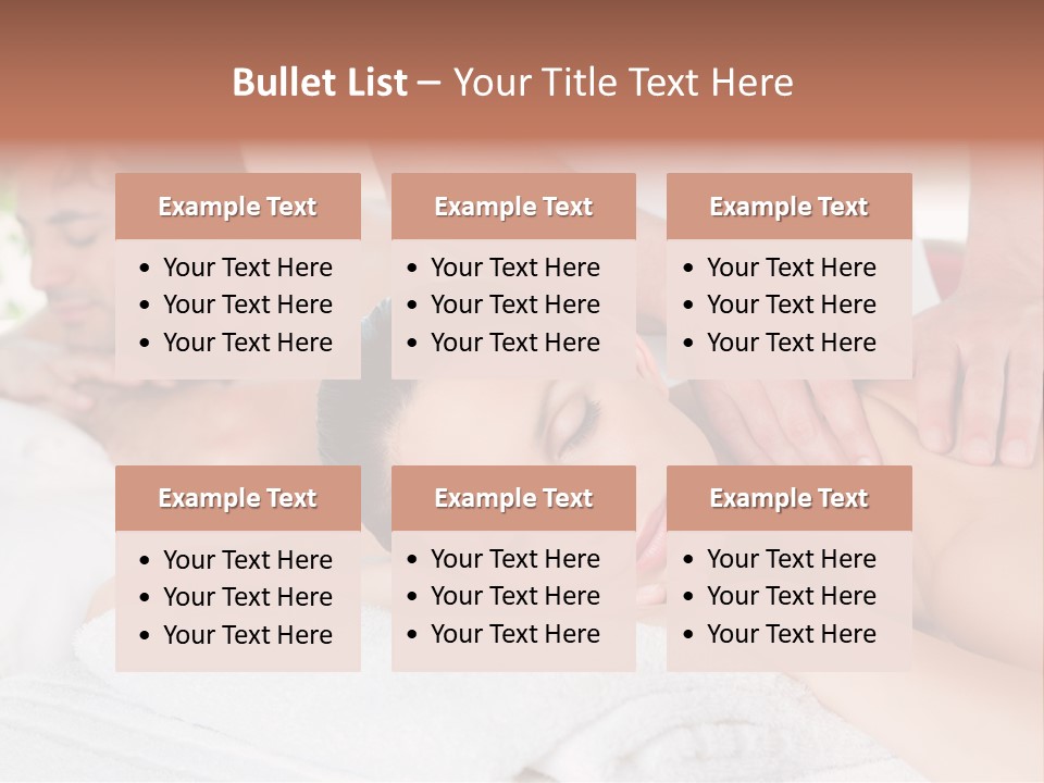 Towel Wellbeing Care PowerPoint Template