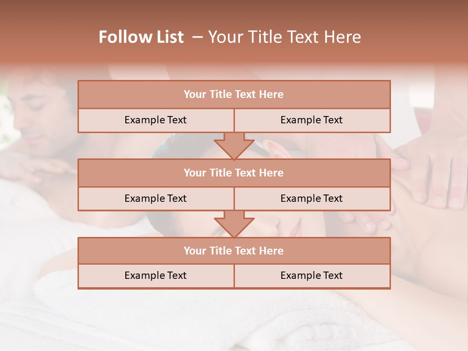 Towel Wellbeing Care PowerPoint Template