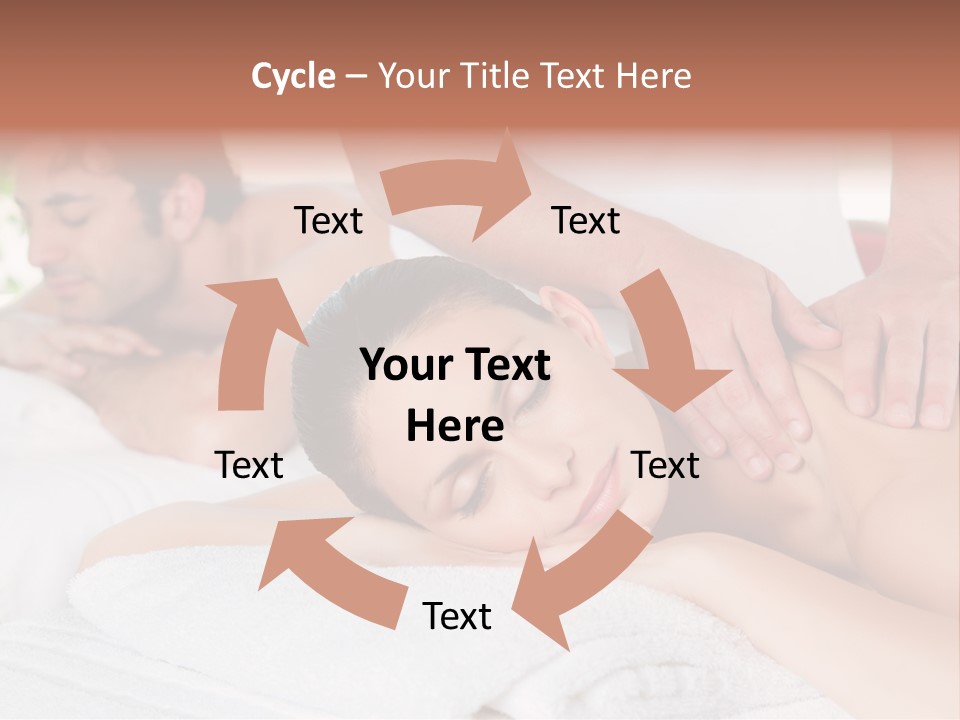 Towel Wellbeing Care PowerPoint Template