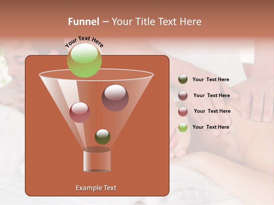 Towel Wellbeing Care PowerPoint Template