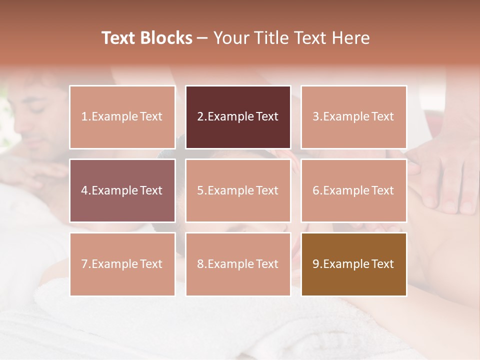 Towel Wellbeing Care PowerPoint Template