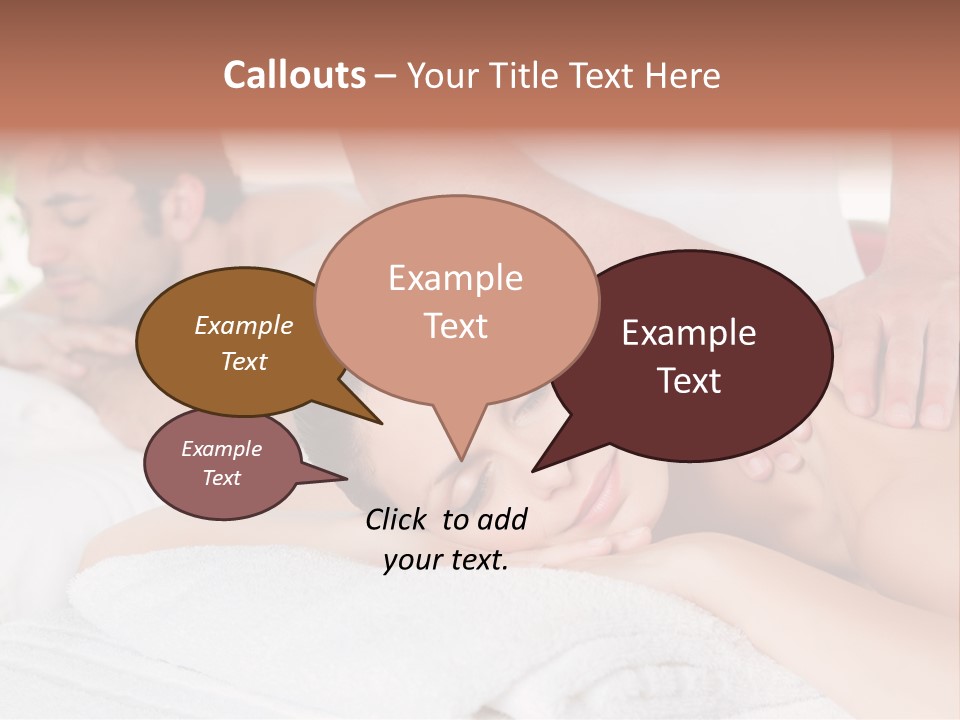 Towel Wellbeing Care PowerPoint Template