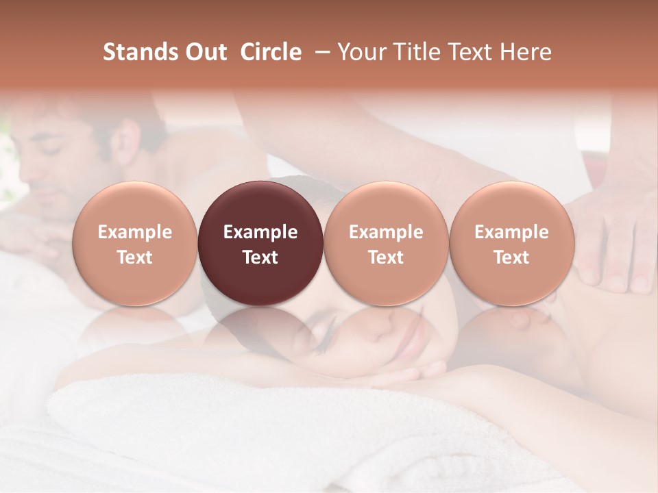 Towel Wellbeing Care PowerPoint Template