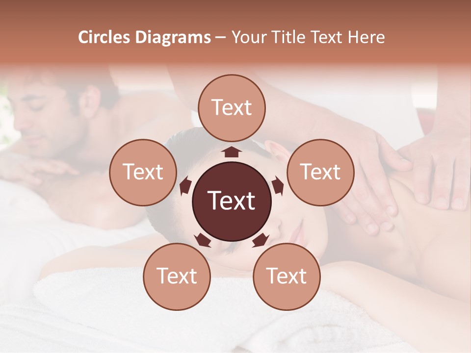 Towel Wellbeing Care PowerPoint Template