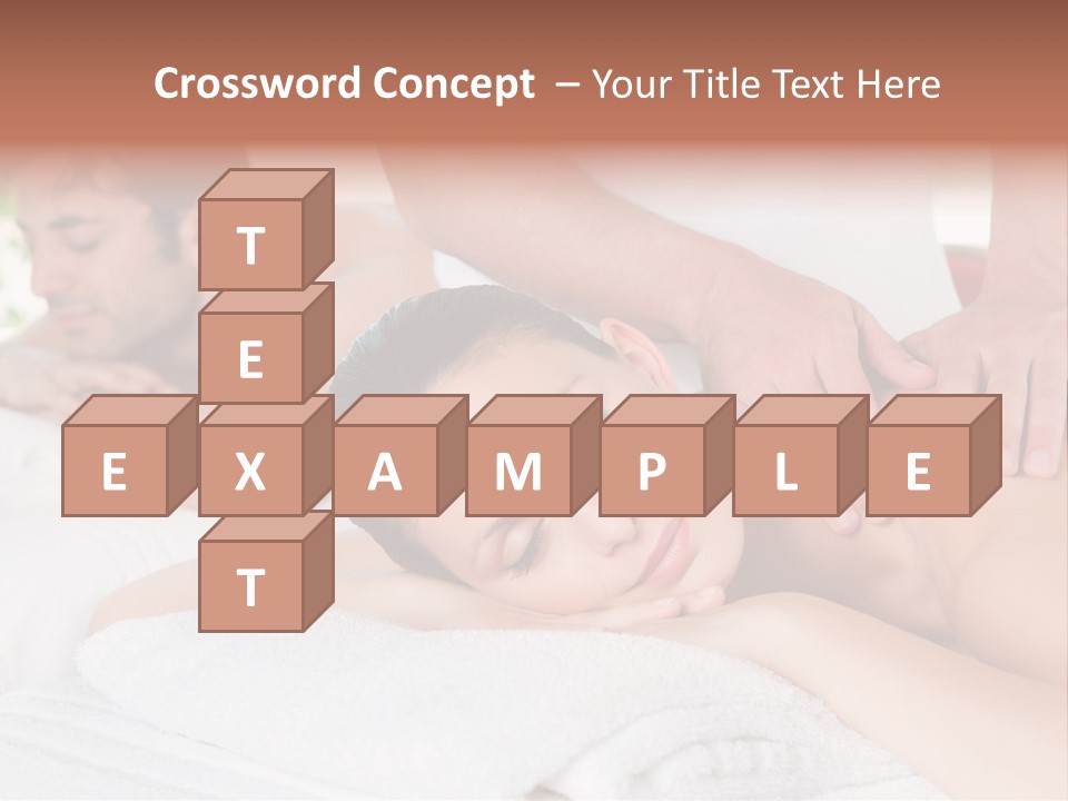 Towel Wellbeing Care PowerPoint Template