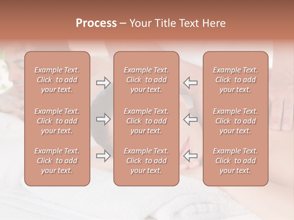 Towel Wellbeing Care PowerPoint Template