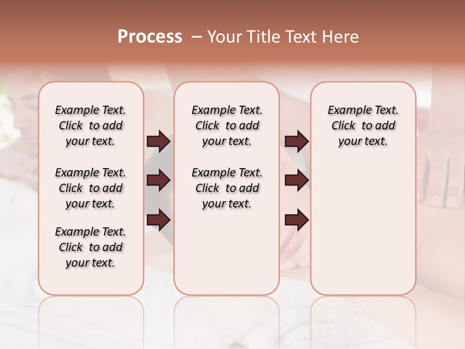 Towel Wellbeing Care PowerPoint Template