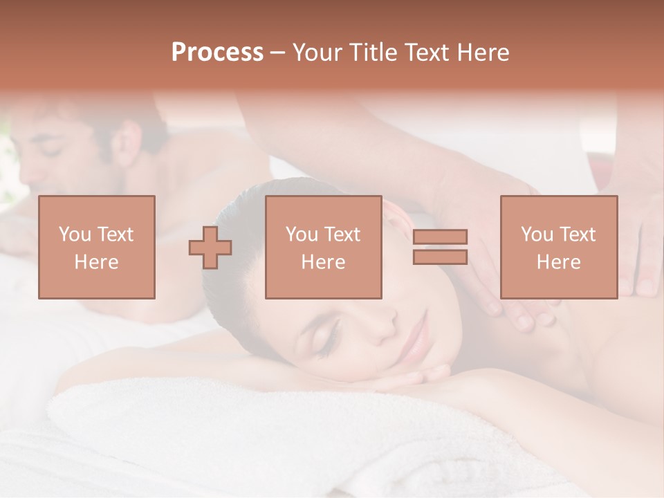 Towel Wellbeing Care PowerPoint Template