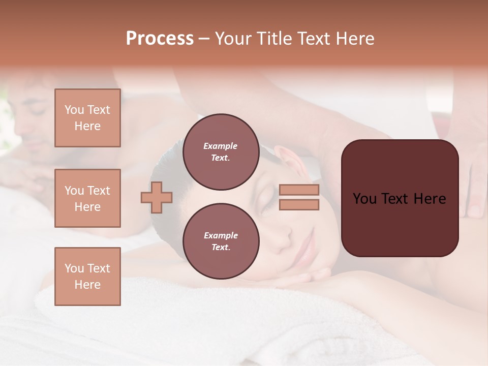 Towel Wellbeing Care PowerPoint Template