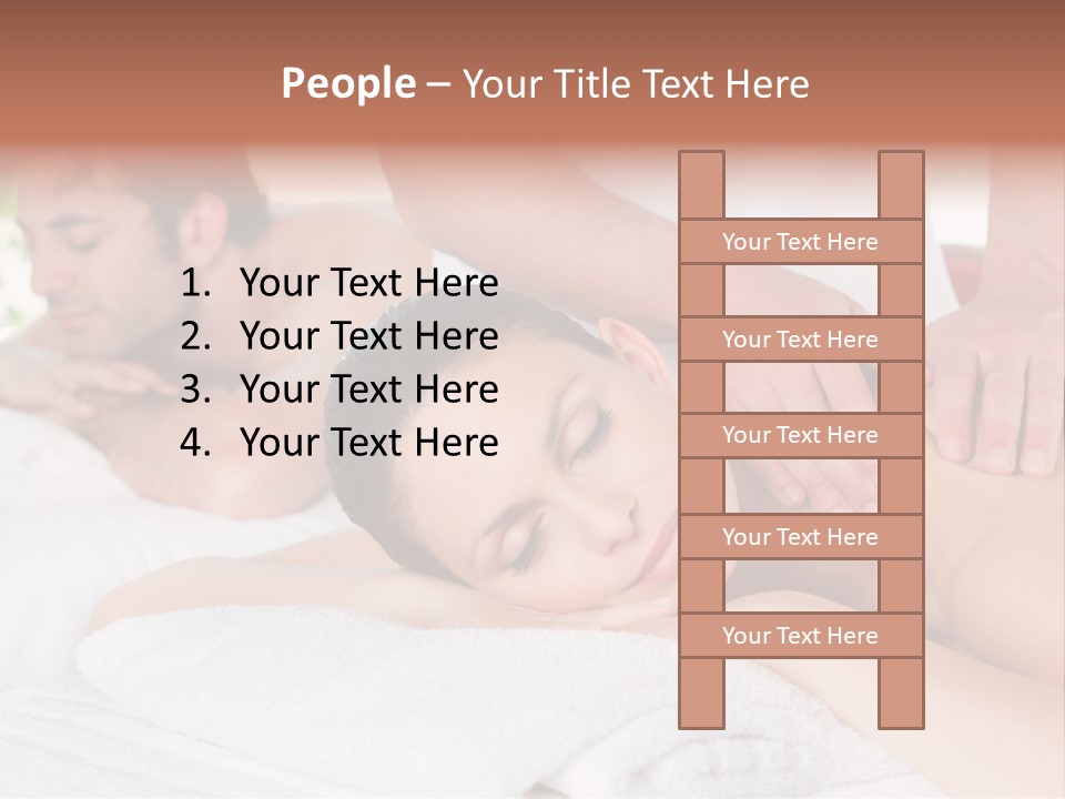 Towel Wellbeing Care PowerPoint Template