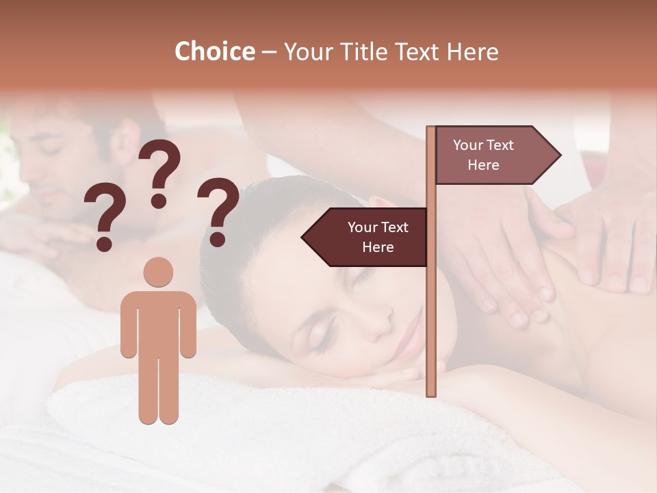 Towel Wellbeing Care PowerPoint Template