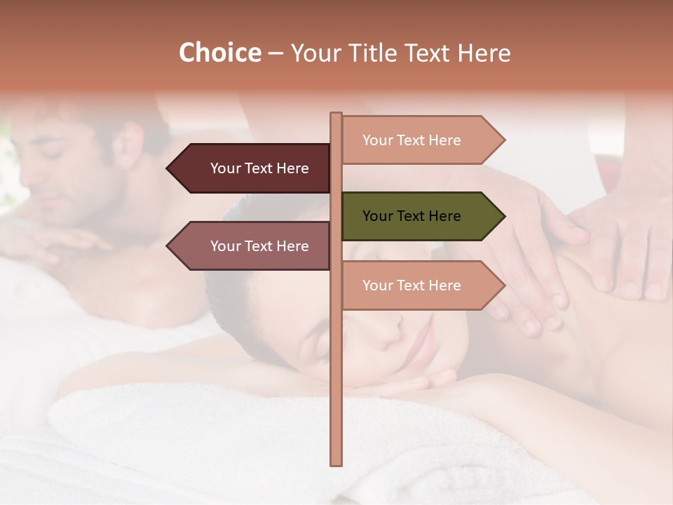 Towel Wellbeing Care PowerPoint Template