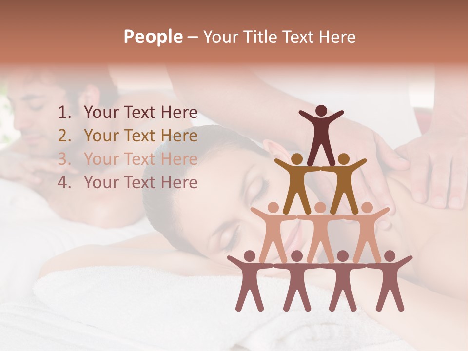 Towel Wellbeing Care PowerPoint Template