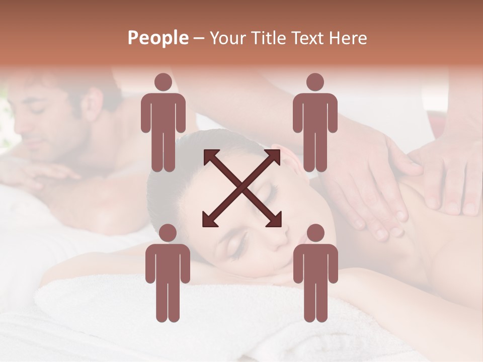 Towel Wellbeing Care PowerPoint Template