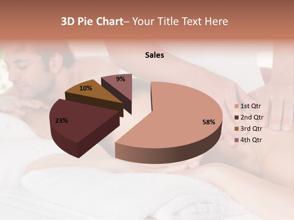 Towel Wellbeing Care PowerPoint Template