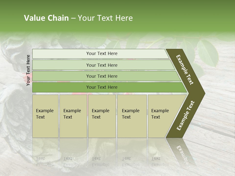 White Cemetery Angel PowerPoint Template