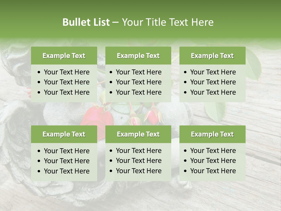 White Cemetery Angel PowerPoint Template