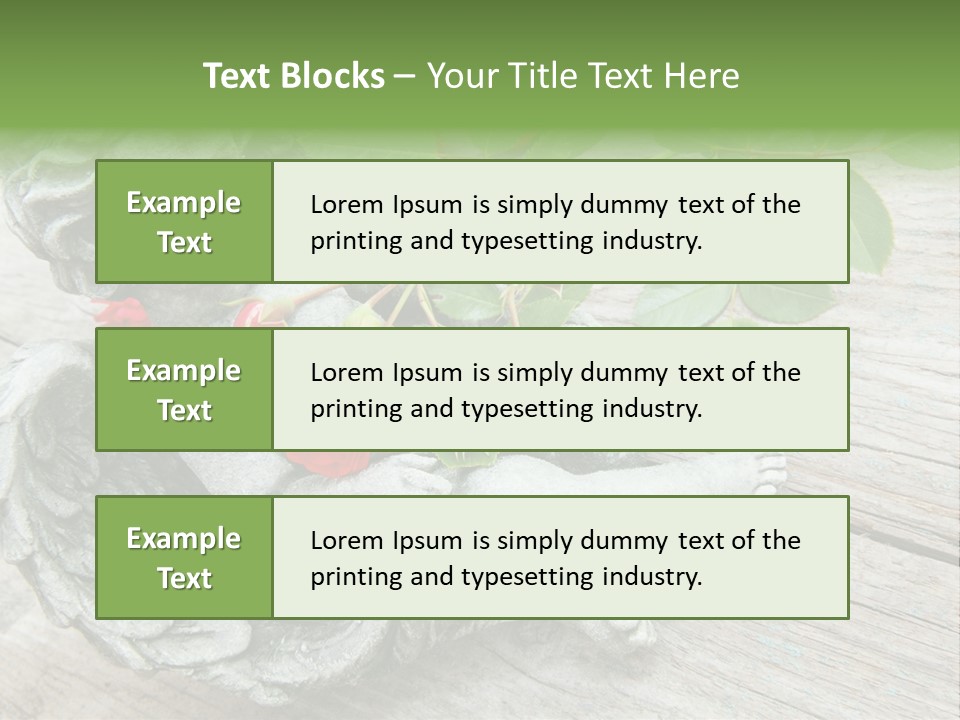 White Cemetery Angel PowerPoint Template