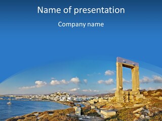 Monumental Architecture Greek PowerPoint Template