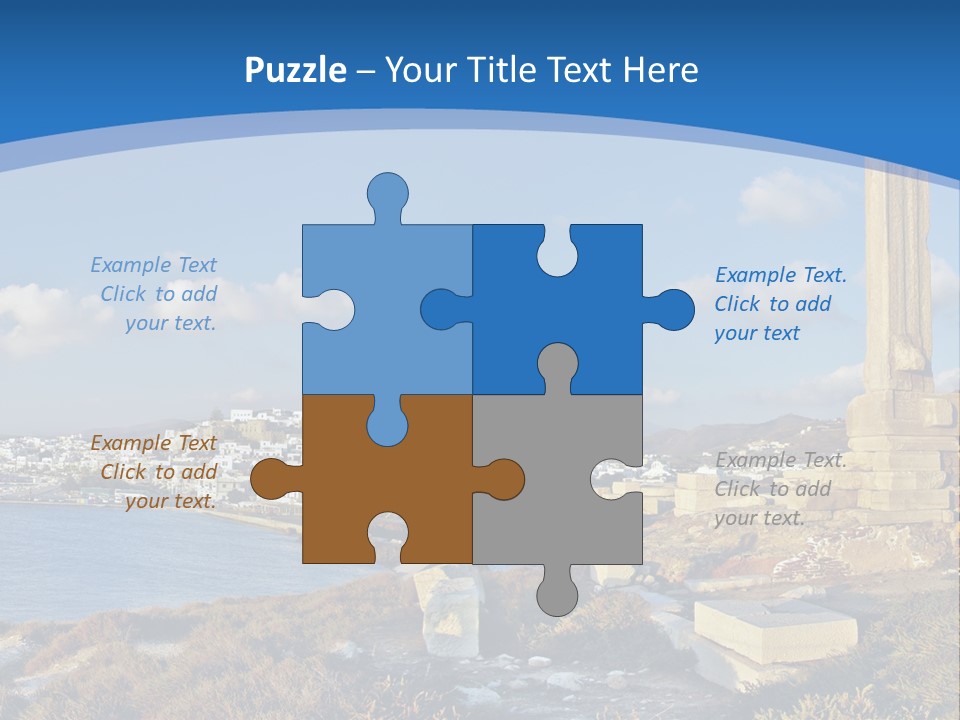 Monumental Architecture Greek PowerPoint Template