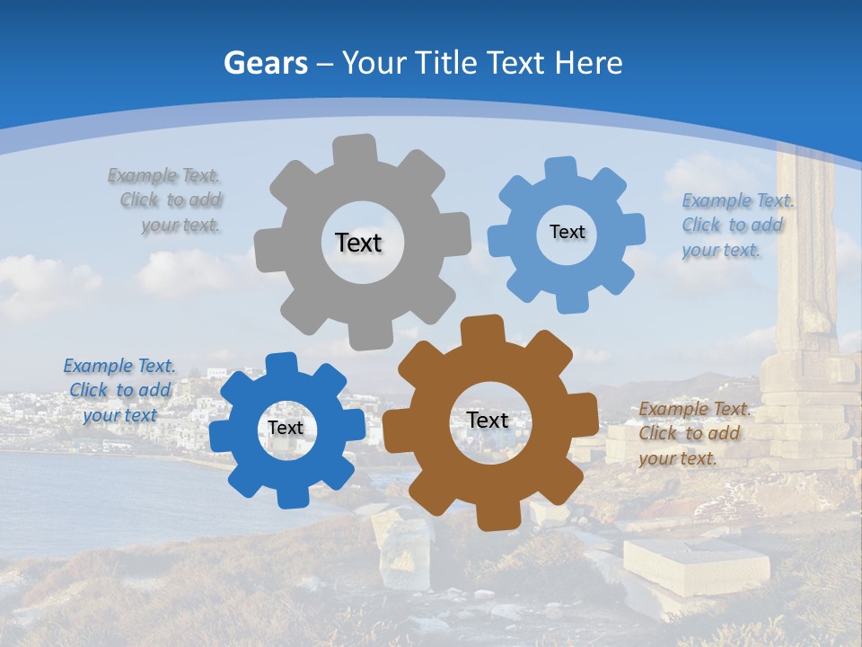 Monumental Architecture Greek PowerPoint Template