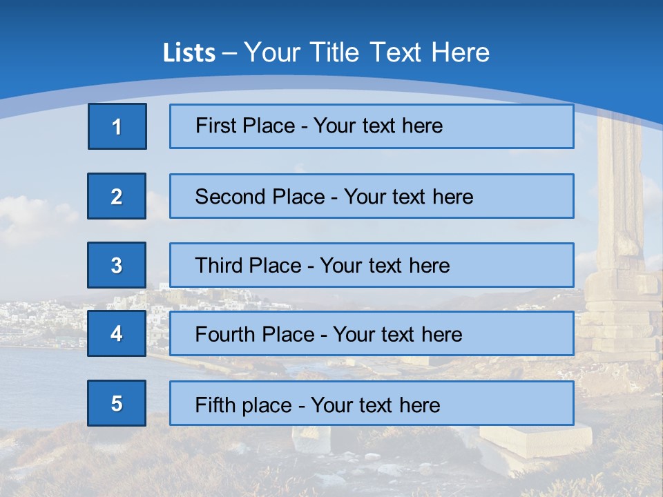 Monumental Architecture Greek PowerPoint Template