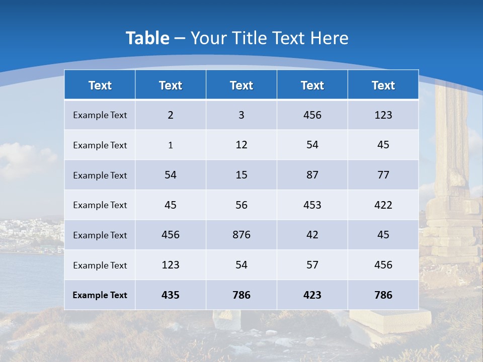 Monumental Architecture Greek PowerPoint Template