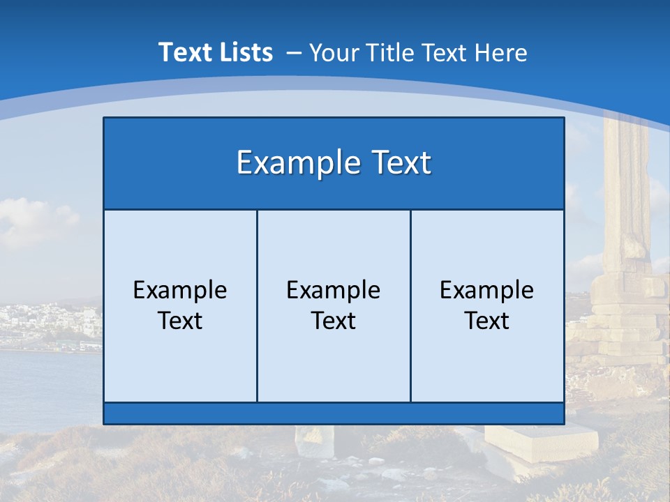 Monumental Architecture Greek PowerPoint Template