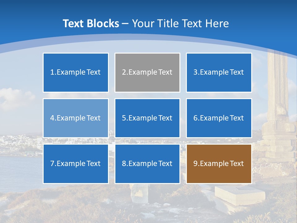 Monumental Architecture Greek PowerPoint Template