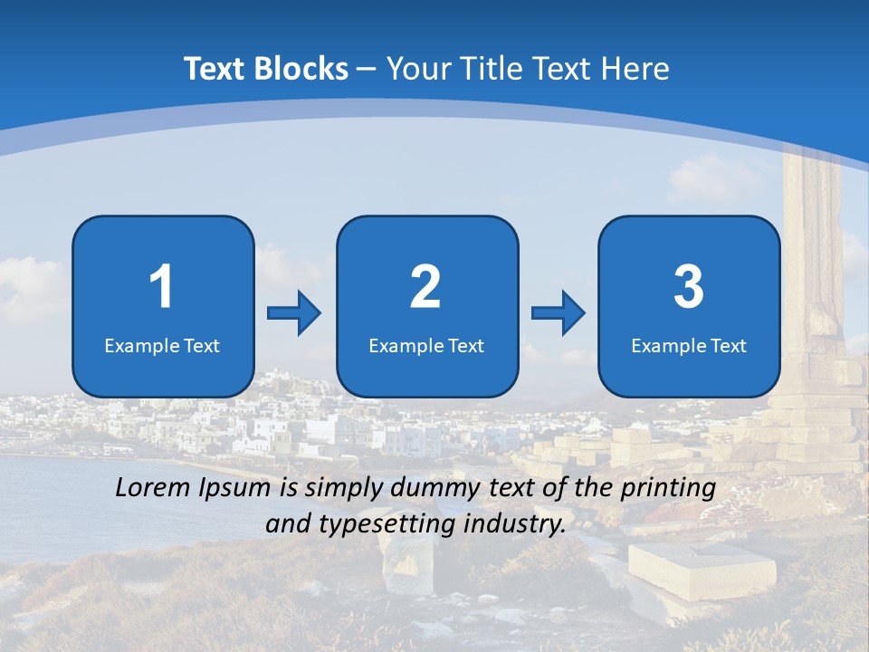 Monumental Architecture Greek PowerPoint Template