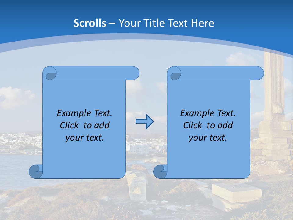 Monumental Architecture Greek PowerPoint Template