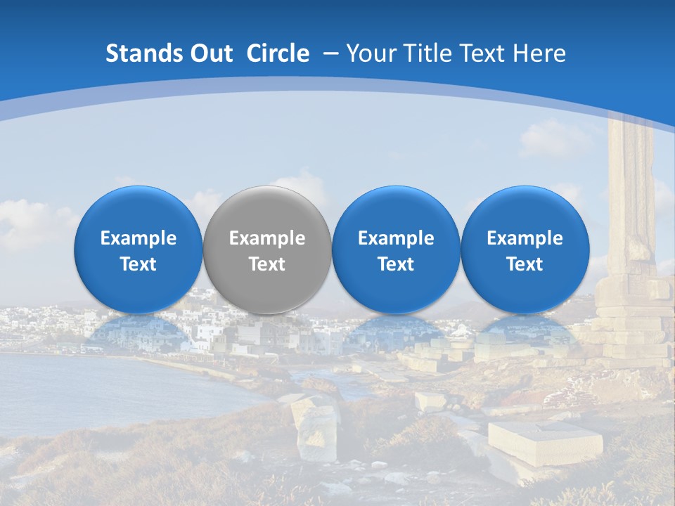 Monumental Architecture Greek PowerPoint Template