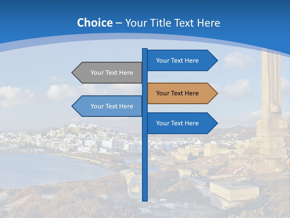 Monumental Architecture Greek PowerPoint Template